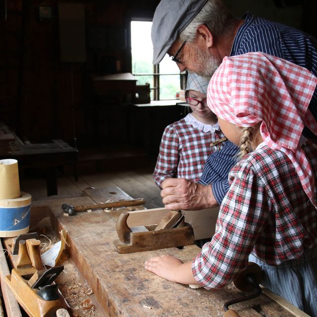 Tidsreisen i snekkerverkstedet